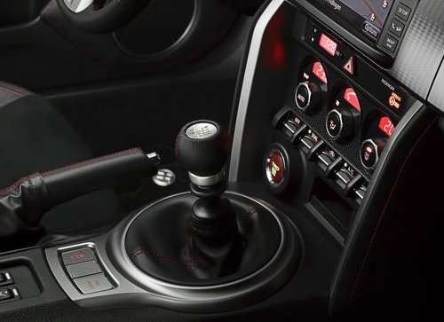 The interior of the Toyota GT86 TRD