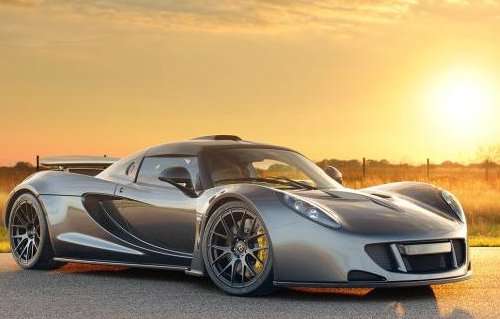 The front end of the Hennessey Venom GT