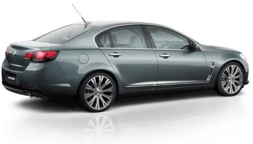 The new Holden VF Commodore fron the side