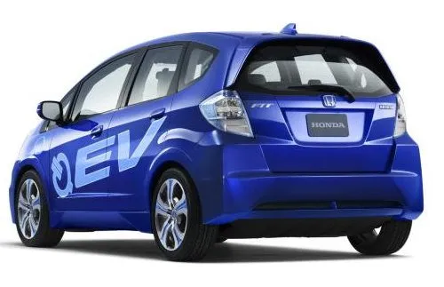 The back of the new Honda EV Concept