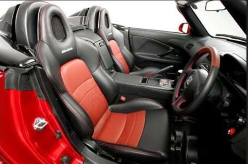 The interior of the Honda S2000 Modulo Climax