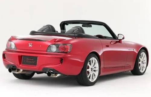 The rear end of the Honda S2000 Modulo Climax
