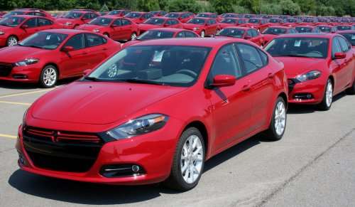 A look at over 250 2013 Dodge Dart units to head to dealerships in Michigan