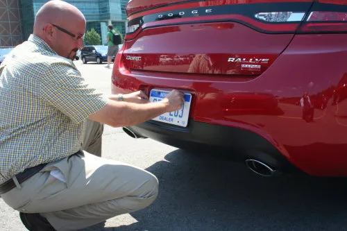 Mike Gruenberg, Sales Manager of Martin Chrysler Dodge Jeep, Alma, Michigan