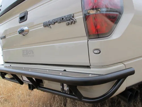 The back end of the Foust Edition Ford F150 Raptor