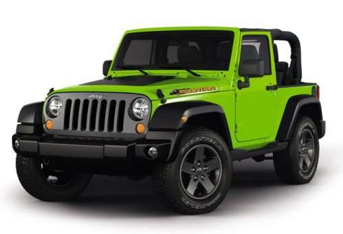The Jeep Wrangler Mountain package