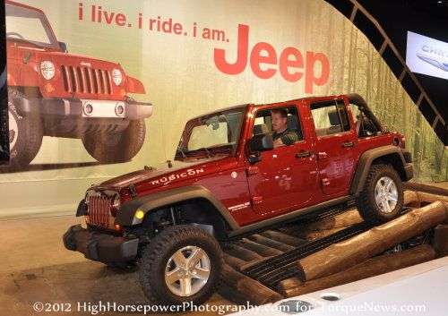 The Jeep Wrangler at the Chicago Auto Show