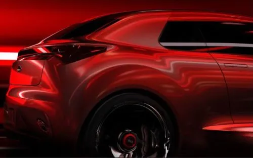 The rear end of the Kia Urban Concept Car