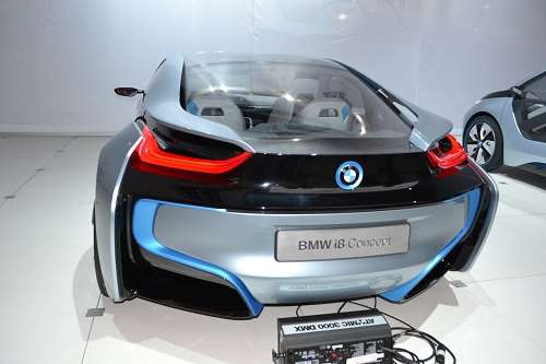 The back end of the BMW i8