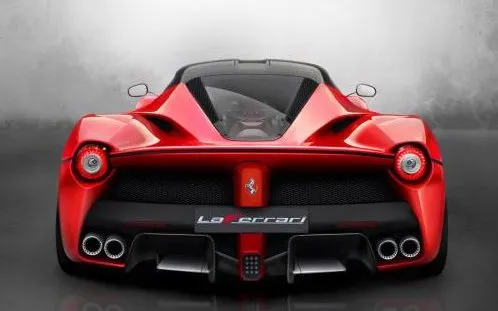 LaFerrari from the rear