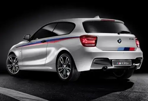 The rear corner of the BMW M135i Concept
