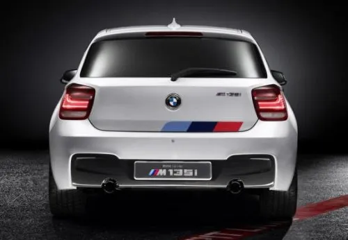 The back end of the new BMW M135i Concept