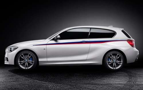 A side profile view of the BMW M135i Concept