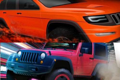 The first teasers of the 2013 Moab Easter Jeep Safari Concept vehicles
