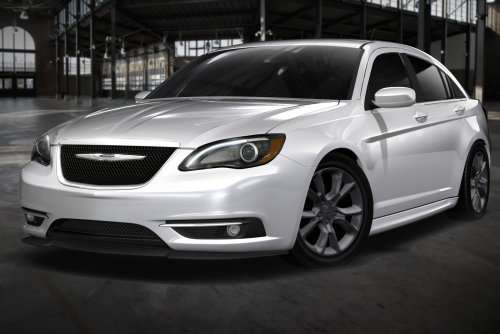 The front end of the 2012 Chrysler 200 Super S by Mopar