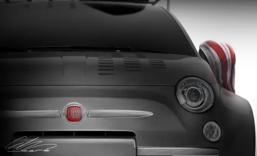 The 2013 Fiat 500 modified by Mopar for SEMA