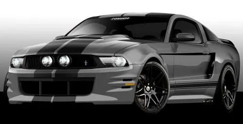 2012 Ford Mustang GT by Forgiato Wheels