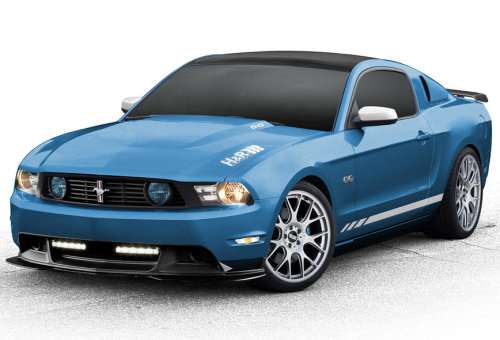 2012 Ford Mustang design by H&R Springs 