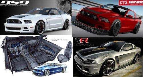 A preview of the Ford Mustangs coming to SEMA
