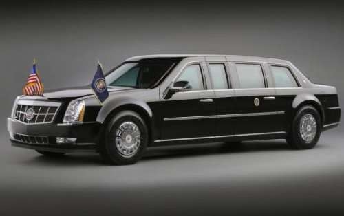 President Obama's Cadillac limo
