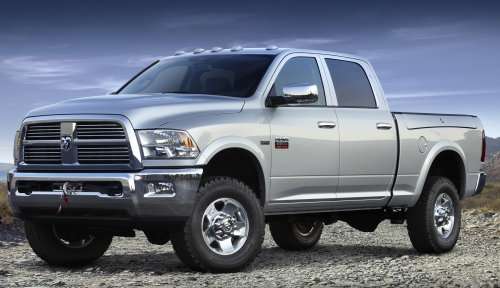 The 2012 Rm 2500 Power Wagon Laramie front end