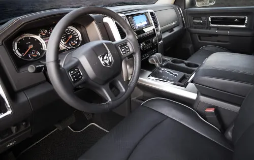 The dash of the new Ram Laramie Limited