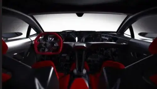 Interior of the 2013 Lamborghini Sesto Elemento