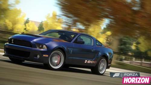 The 2012 Shelby 1000 Mustang in Forza Horizon