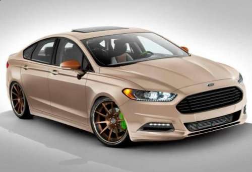 A custom 2013 Ford Fusion from Tjin Edition