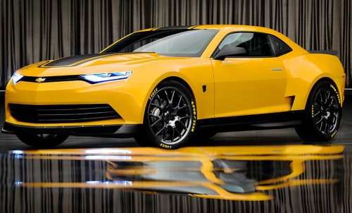 The 2014 Chevrolet Camaro Concept from Transformers 4