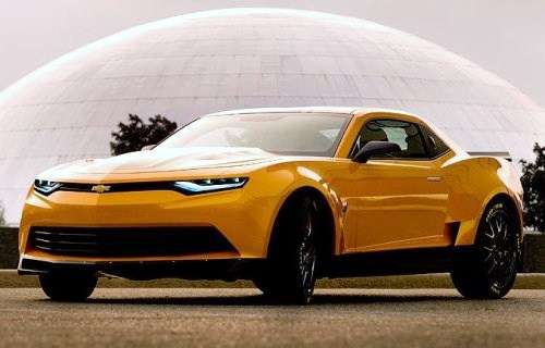 Another angle of the 2014 Chevrolet Camaro Concept