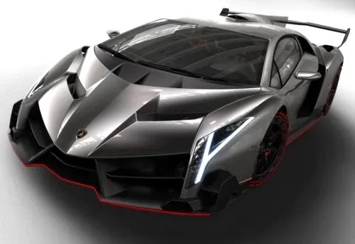 The front end of the Lamborghini Veneno LP740-4