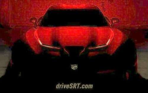 A teaser of the 2013 SRT Viper topline