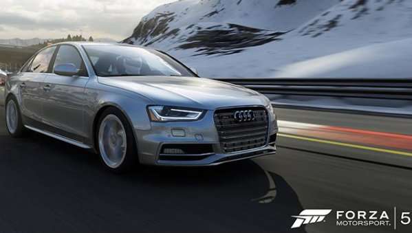 The 2013 Audi S4 in Forza 5