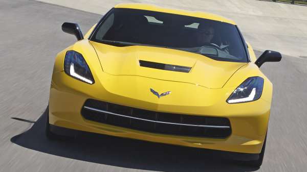 Velocity Yellow Corvette Stingray