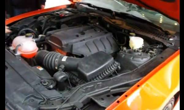 2015 Ford Mustang Ecoboost Engine Bay