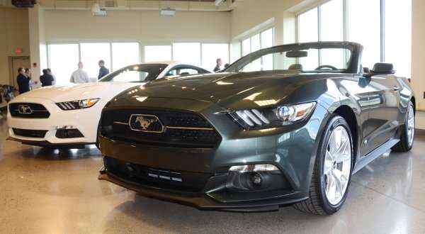 2015 Ford Mustang Coupe and Convertible