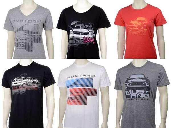 Driven by Design 2015 Mustang shirts
