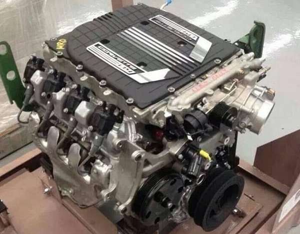 The 2015 Chevrolet Corvette Z06 engine