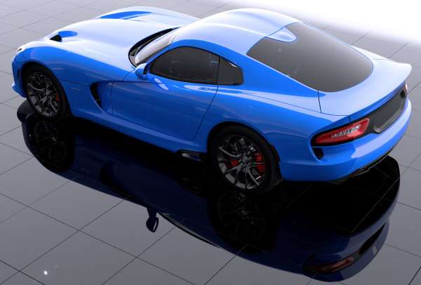 2014 SRT Viper in the new blue