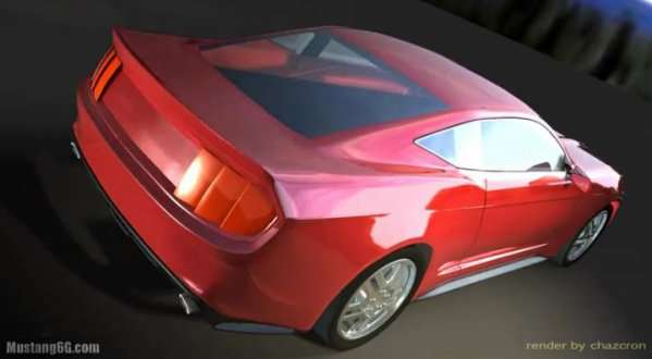 2015 Ford Mustang rear