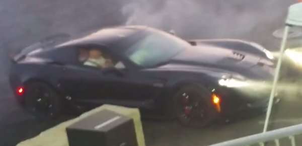Corvette crash automotion
