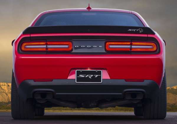 2017 Hellcat Challenger rear