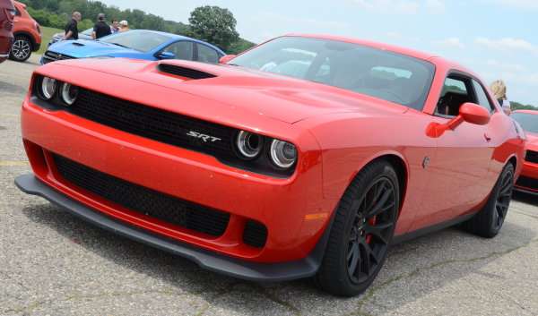 2015 Hellcat Challenger in red