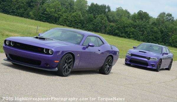 2016 Plum Crazy Challenger and Charger