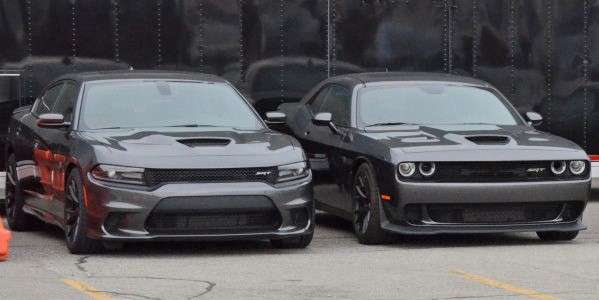 Hellcat Charger and Challenger at Woodward