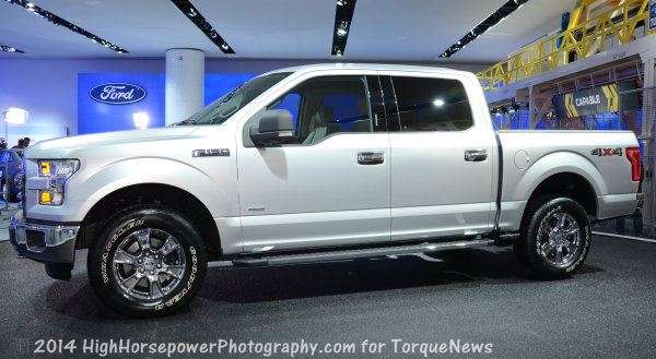 2015 ford f150 side