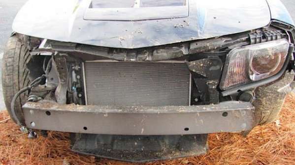 Wrecked 2012 Camaro ZL1