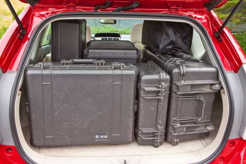 2012 Toyota Prius V cargo room