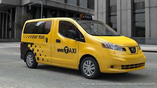 Nissan nv200 taxi of tomorrow